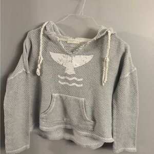 Ocean Drive Baja Hoodie Knit Pullover Small Surf Boho